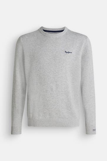 PEPE JEANS Strickpullover grau