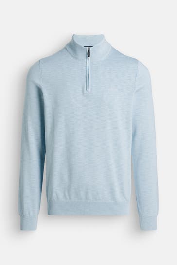 HECHTER Paris Strick-Troyer hellblau