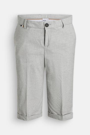 BOSS Shorts hellgrau