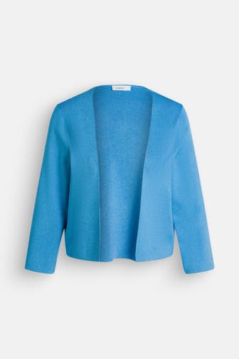 S.OLIVER BLACK LABEL Strickjacke blau