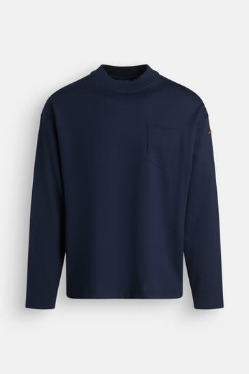 PAUL & SHARK Longsleeve navy
