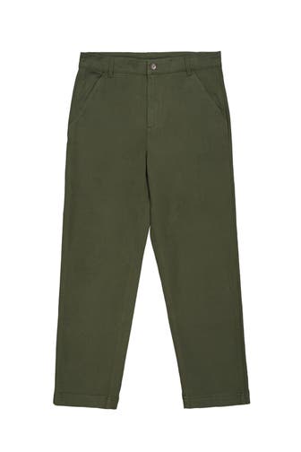 CHAMPION Stoffhose oliv