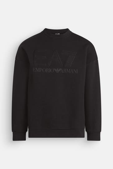 EA7 Sweatshirt schwarz