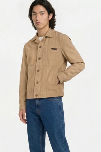 CALVIN KLEIN Overshirt beige