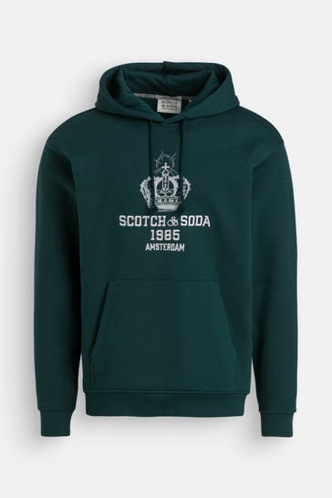 SCOTCH & SODA Hoodie dunkelgrün