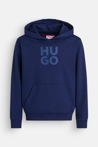 HUGO Hoodie dunkelblau