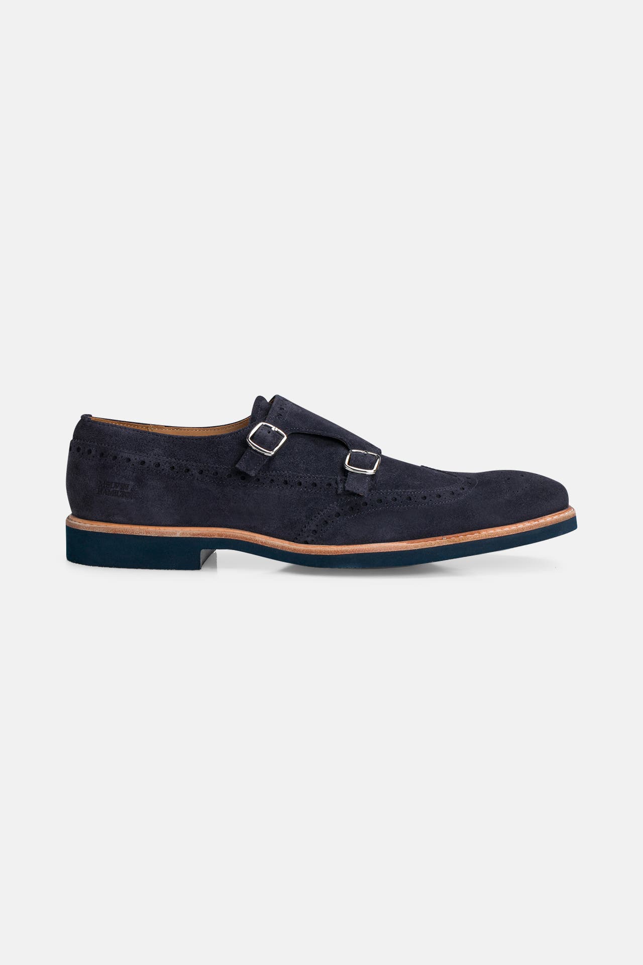 MELVIN & HAMILTON Monkstraps 'Dino 4' navy, Bild 1