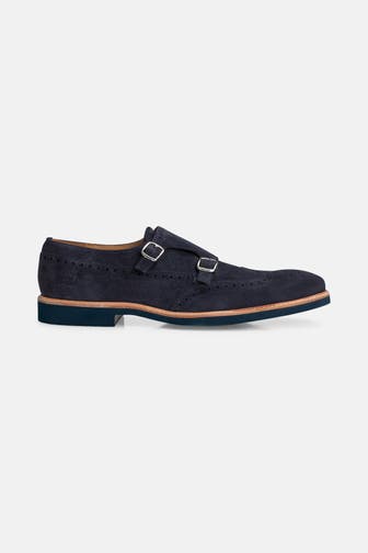 MELVIN & HAMILTON Monkstraps 'Dino 4' navy