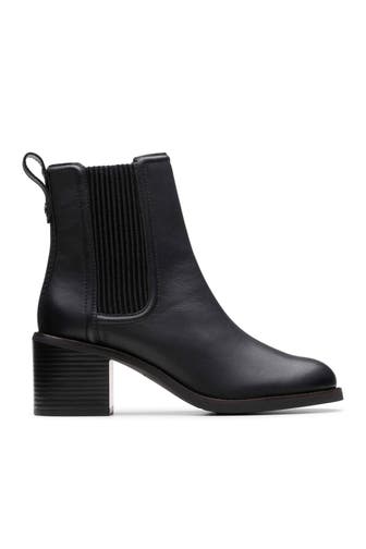CLARKS Chelsea-Boots 'Chamberly' schwarz