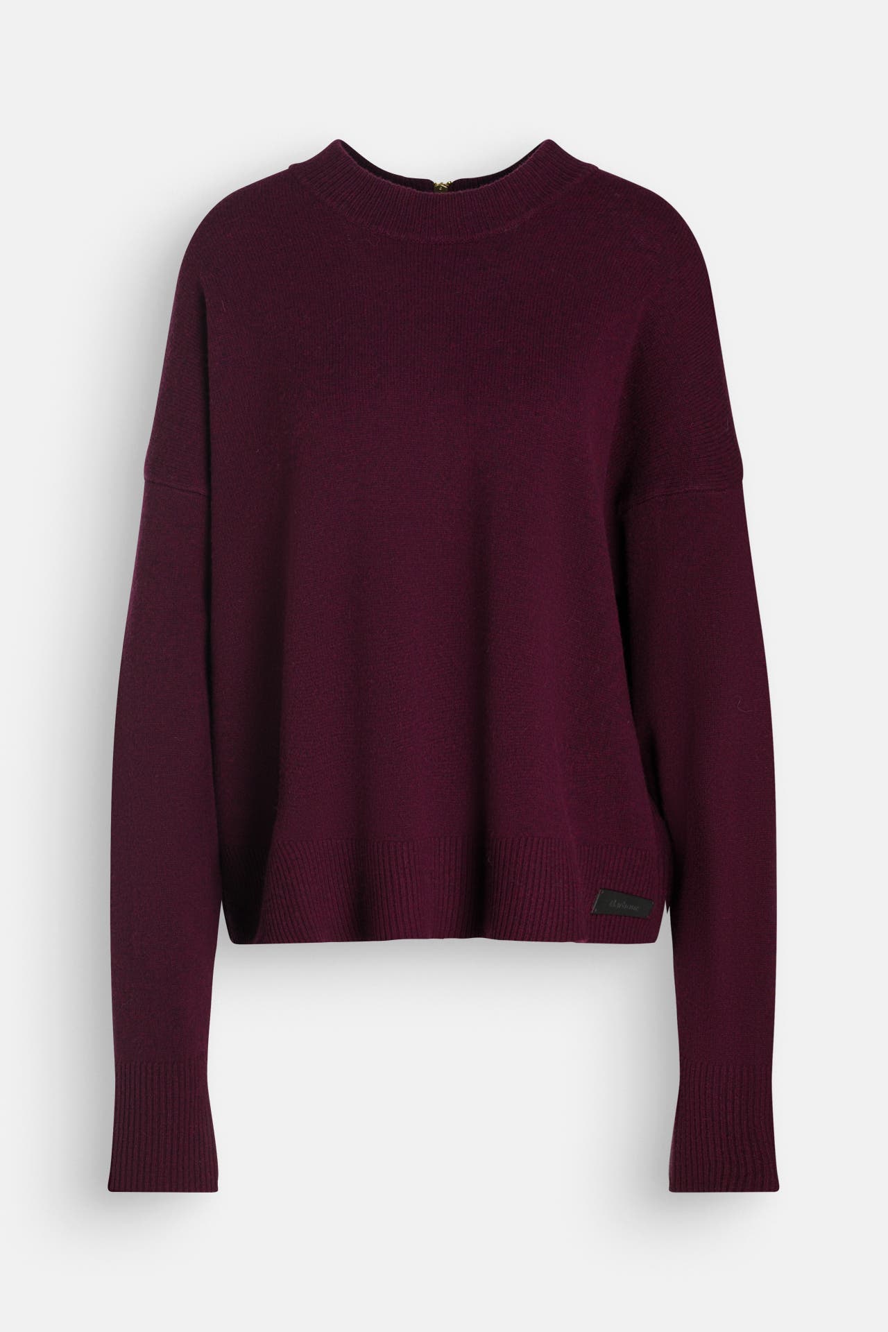BARBOUR Wollpullover aubergine, Bild 1