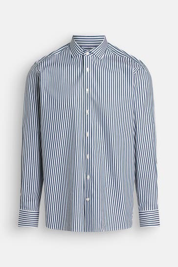 HACKETT Casual-Hemd Slim Fit gestreift