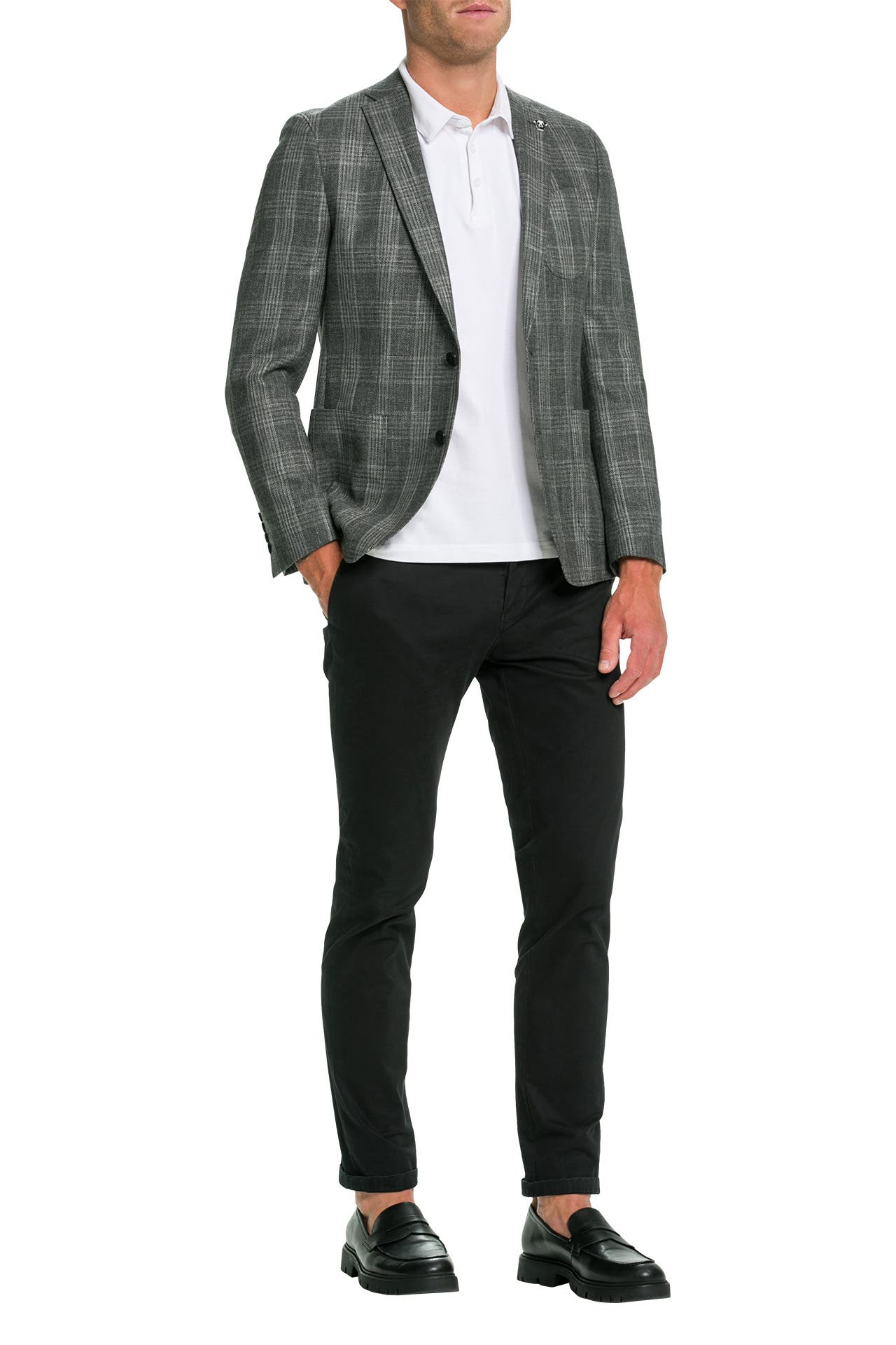MOVE BY DIGEL Casual-Sakko 'Arun' dunkelgrau kariert, Bild 1