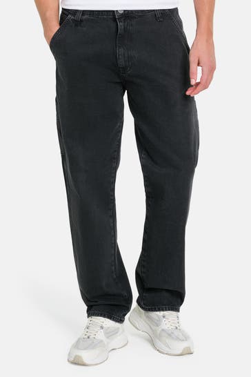 MAVI Jeans schwarz straight
