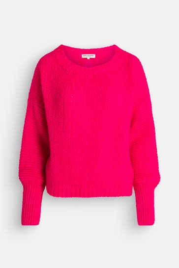 LOLLYS LAUNDRY Strickpullover 'Isolde' neonpink
