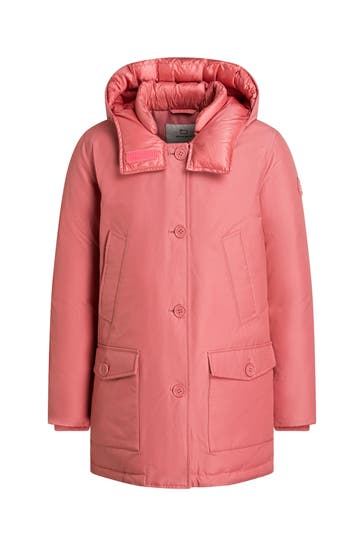 WOOLRICH Daunenmantel altrosa
