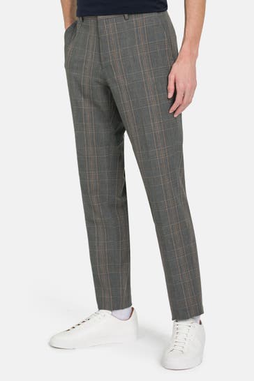 HUGO Stoffhose 'Hesten' grau