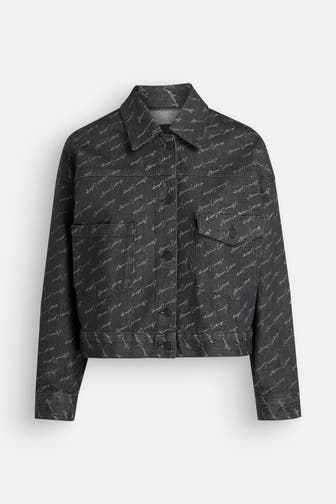 ARMANI EXCHANGE Jeansjacke schwarz