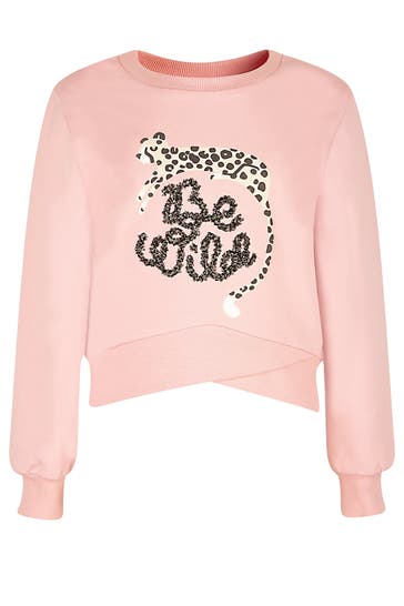 HAPPY GIRLS Sweatshirt rosa