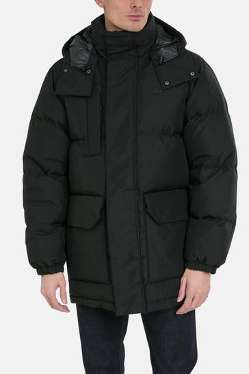 LACOSTE Daunenjacke schwarz
