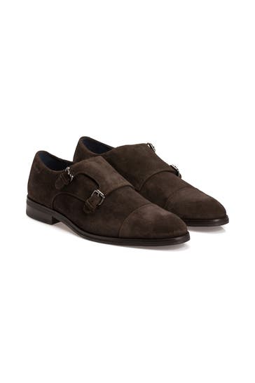 JOOP! Monkstraps 'Velluto Kleitos' dunkelbraun