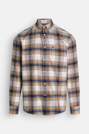 TOMMY HILFIGER Karohemd Regular Fit mehrfarbig