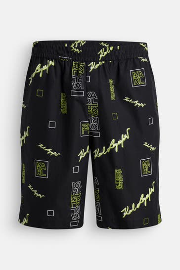 KARL LAGERFELD Shorts gemustert