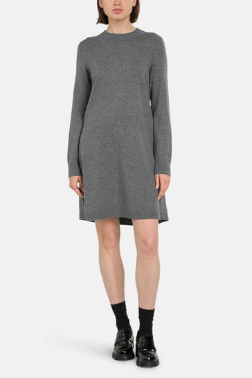 MARC O'POLO DENIM Strickkleid dunkelgrau