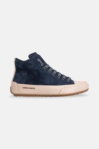 CANDICE COOPER Leder-Sneaker dunkelblau