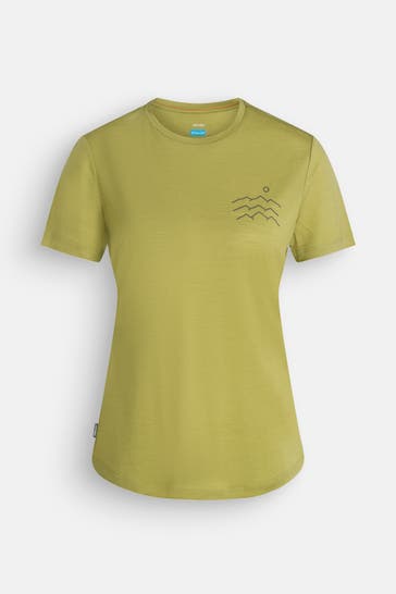 ICEBREAKER Funktionsshirt grün