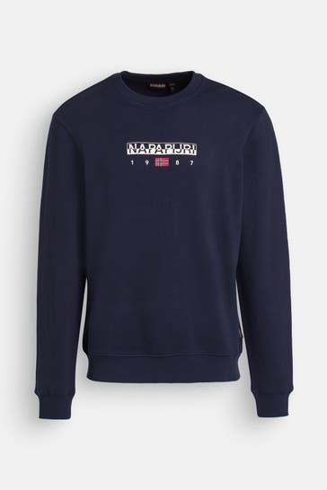 NAPAPIJRI 'Lowen' navy sweat shirt