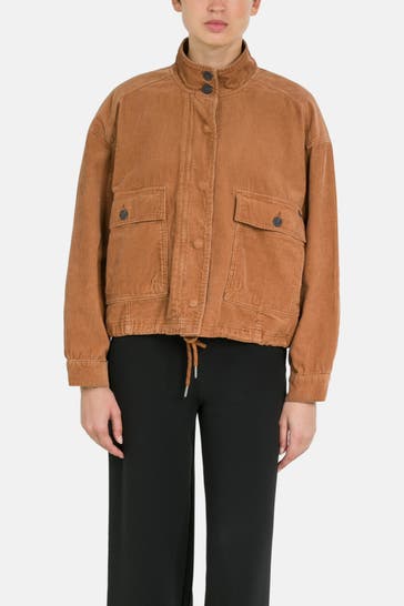 SCOTCH & SODA Cordjacke hellbraun