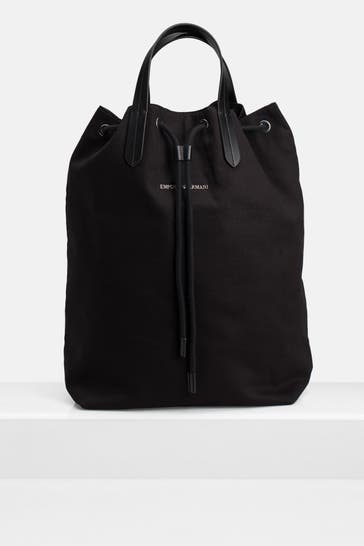 EMPORIO ARMANI Beuteltasche schwarz