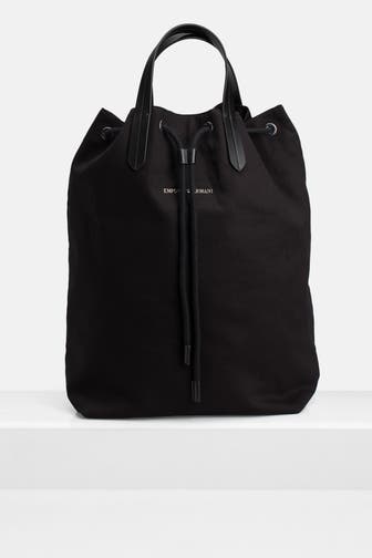 EMPORIO ARMANI Beuteltasche schwarz