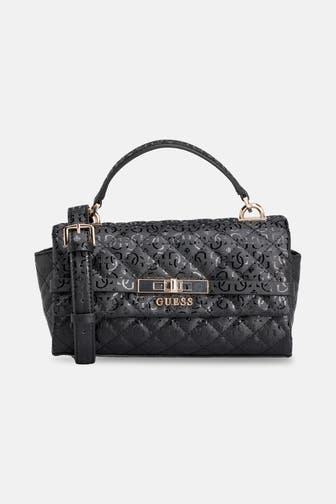 GUESS Handtasche 'Idra' schwarz