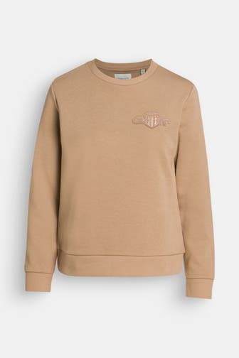 GANT Sweatshirt hellbraun