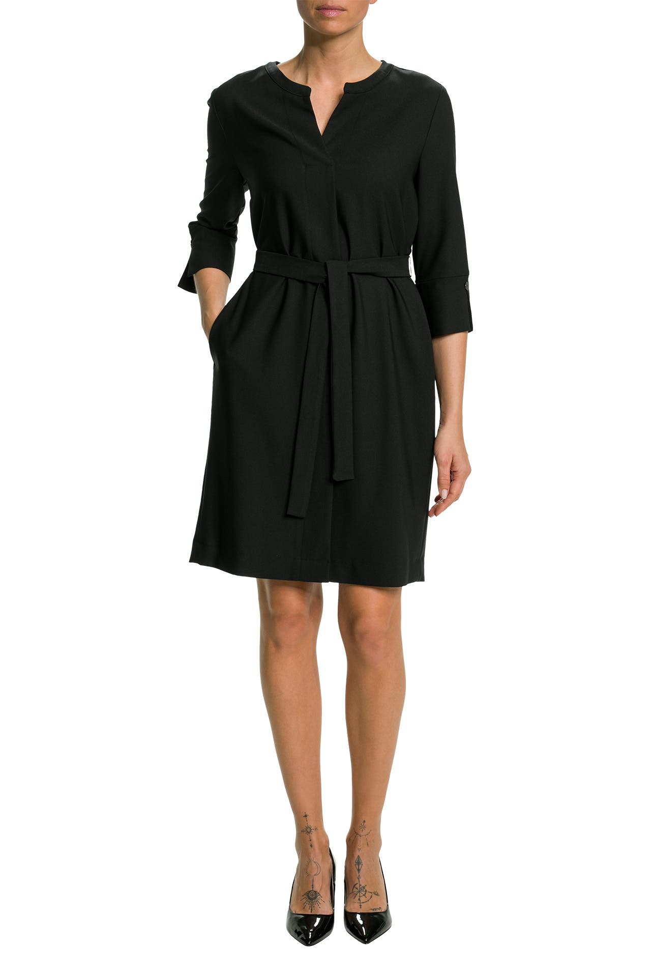 Kleid schwarz - S.OLIVER » BLACK günstig Outletcity online | LABEL kaufen