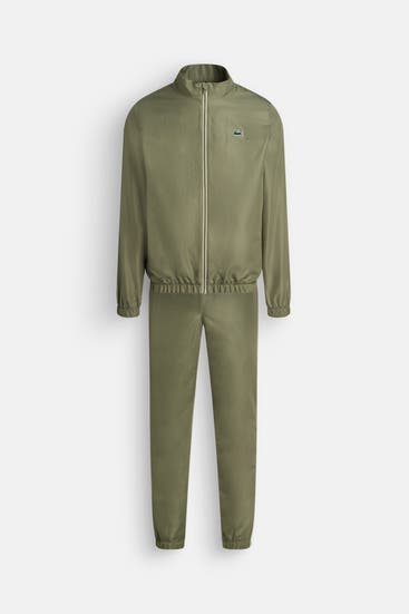 LACOSTE - Trainingsanzug oliv