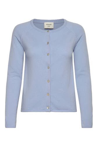 ROSEMUNDE Kaschmirmix-Cardigan hellblau