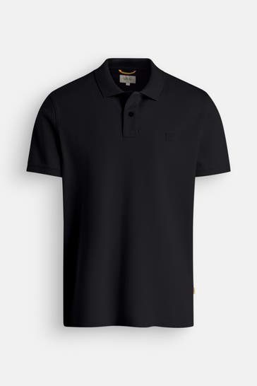 CAMEL ACTIVE Polo-Shirt schwarz