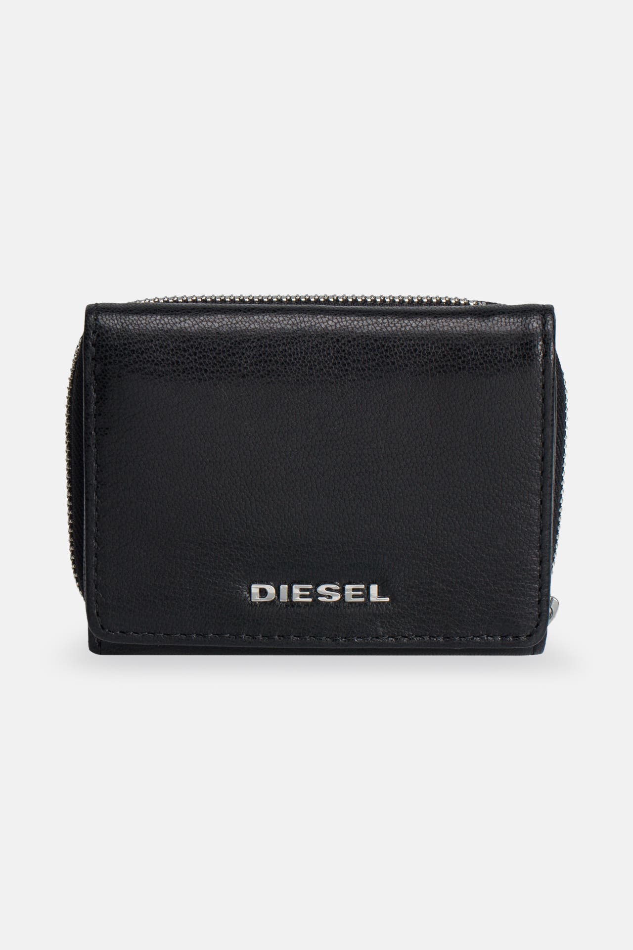 DIESEL Ledergeldbörse schwarz, Bild 1