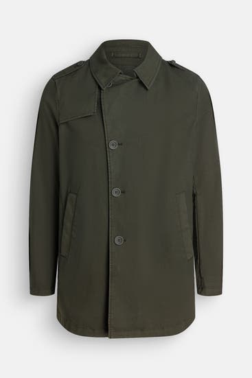 HERNO - Übergangsjacke dunkelgrün
