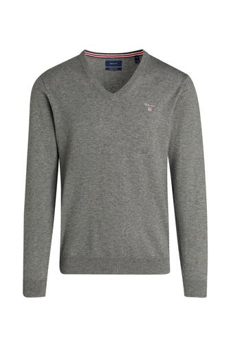 GANT Strickpullover hellgrau