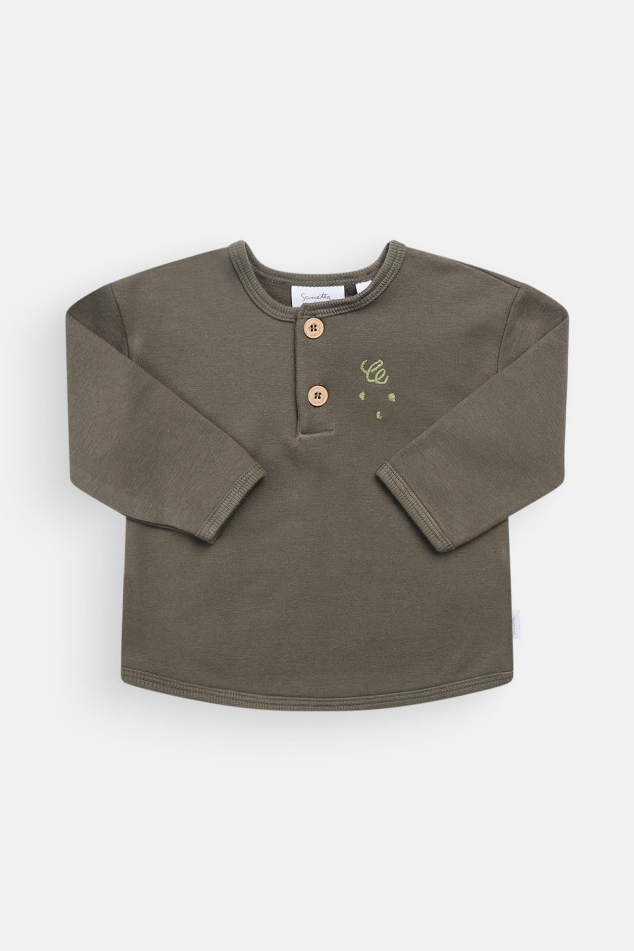 SANETTA Longsleeve khaki, Bild 1