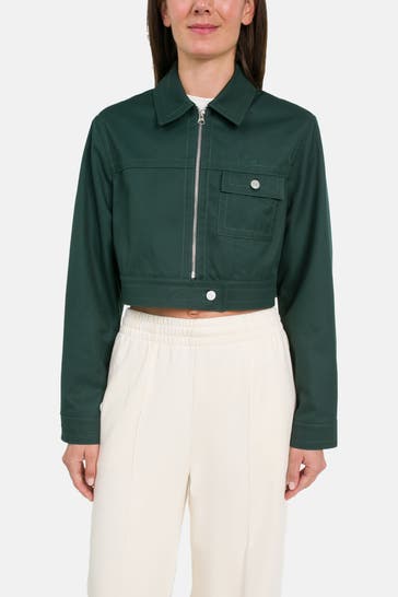 LACOSTE Übergangsjacke tannengrün