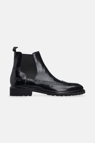MELVIN & HAMILTON Chelsea-Boots 'Trevor 9' schwarz