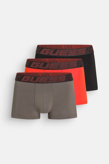 GUESS 3er-Pack Boxer Trunks mehrfarbig