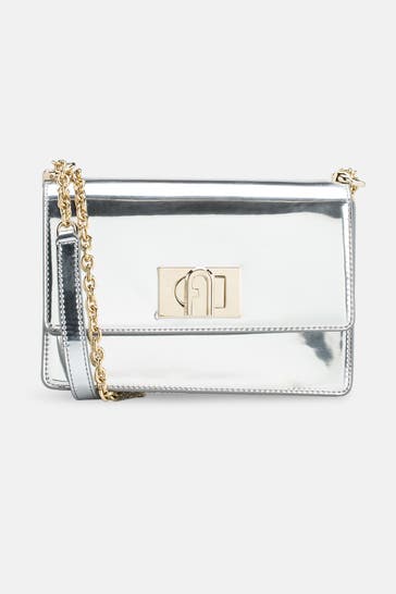 FURLA Umhängetasche '1927 Mini' silber