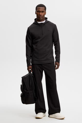 J.LINDEBERG SPORTSWEAR Fleece-Midlayer schwarz