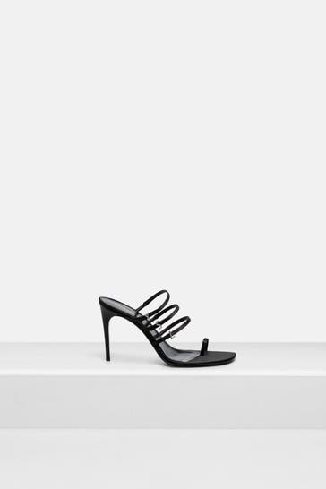 SAINT LAURENT Sandaletten schwarz 