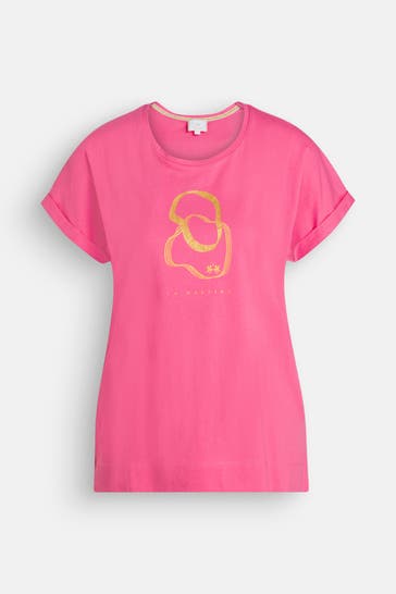 LA MARTINA T-Shirt 'Yemina' pink